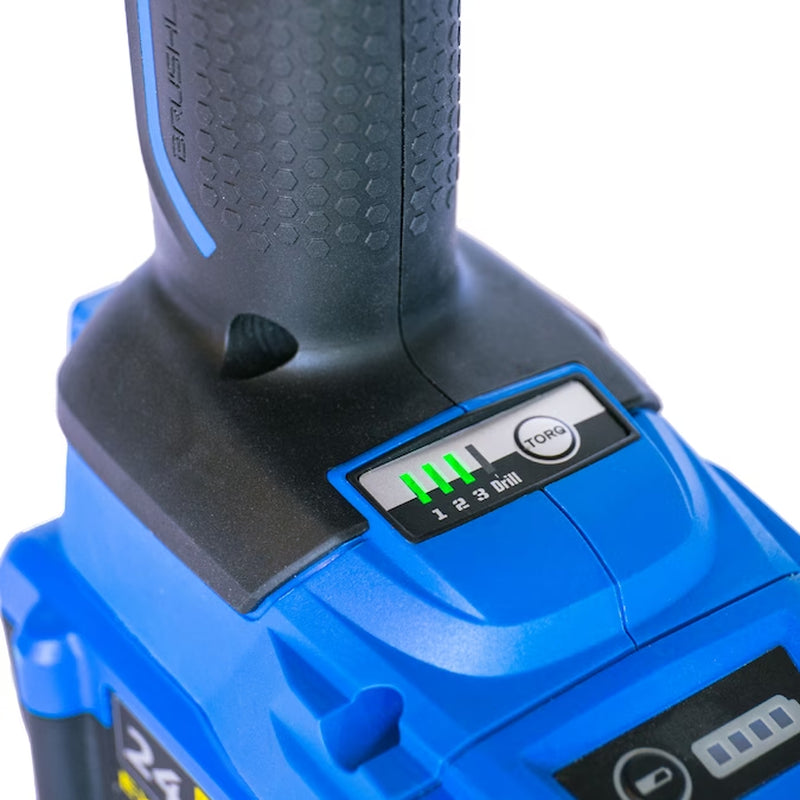 24-Volt 3/8-In Keyless Brushless Right Angle Cordless Drill ( Charger Not Included )