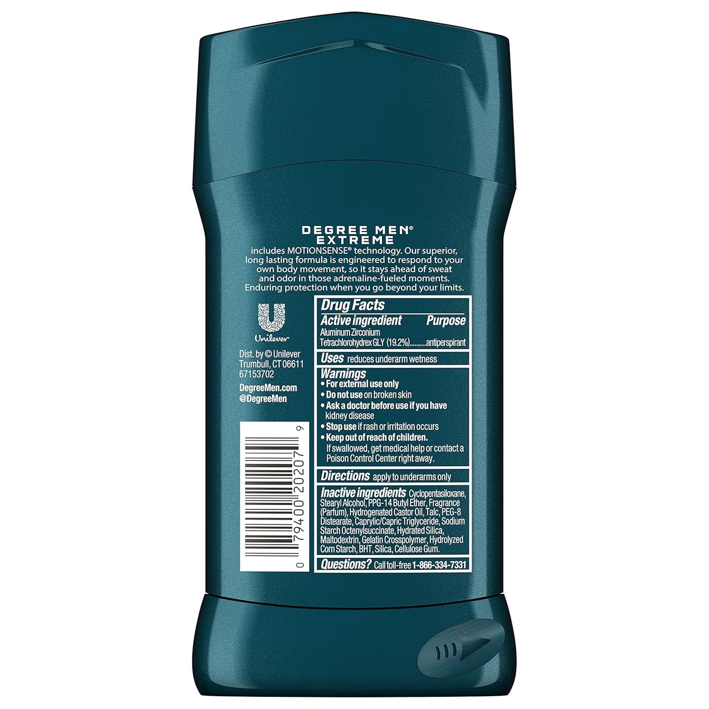 Motionsense Antiperspirant, Extreme 2.7 Oz (Pack of 2)