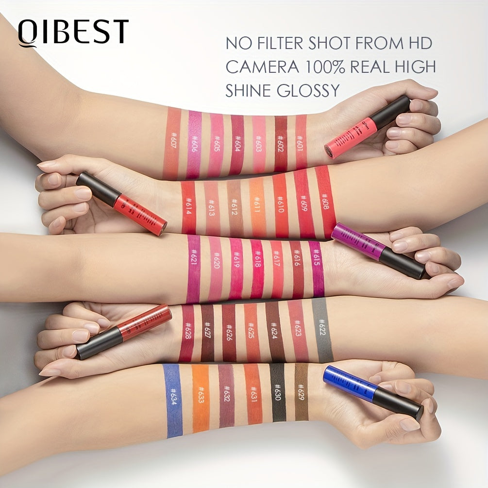 Matte Velvet Lip Glaze, Waterproof Long Lasting Not Easy To Decolor Lip Gloss, Silky Smooth Plumping Lipstick ( 20 Colors ) Valentine's Day Gifts