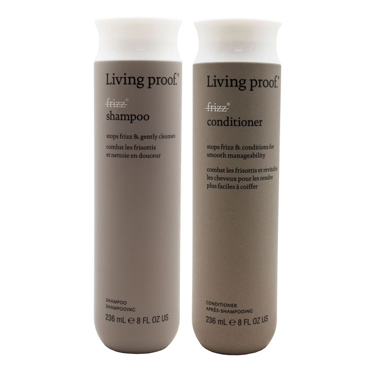 No Frizz Shampoo and Conditioner 8Oz Combo