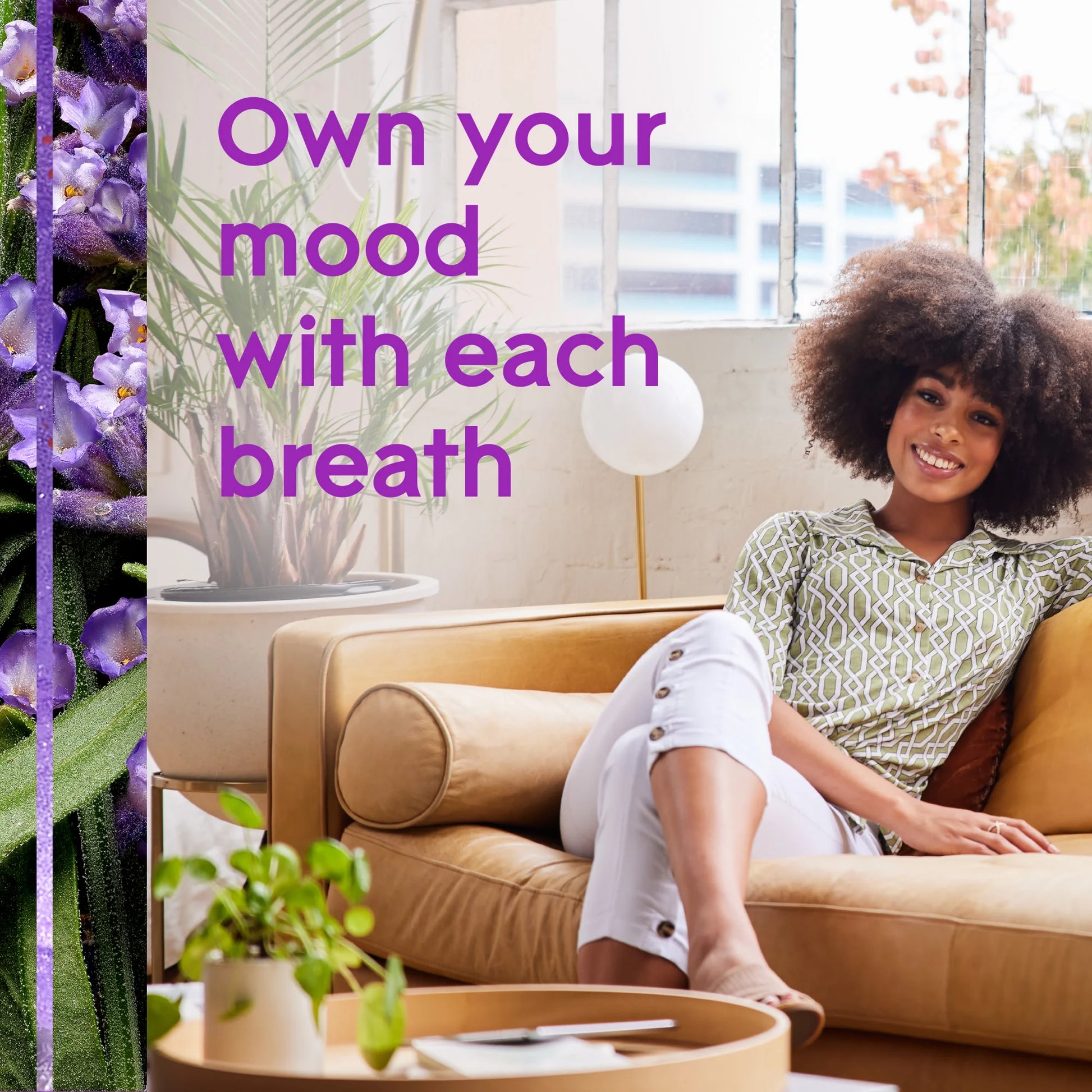 Aromatherapy Plugins Air Freshener Refills, Choose Calm Scent with Notes of Lavender & Sandalwood, Fragrance Infused with Essential Oils, 2 X 0.67 Oz (19.8 Ml)