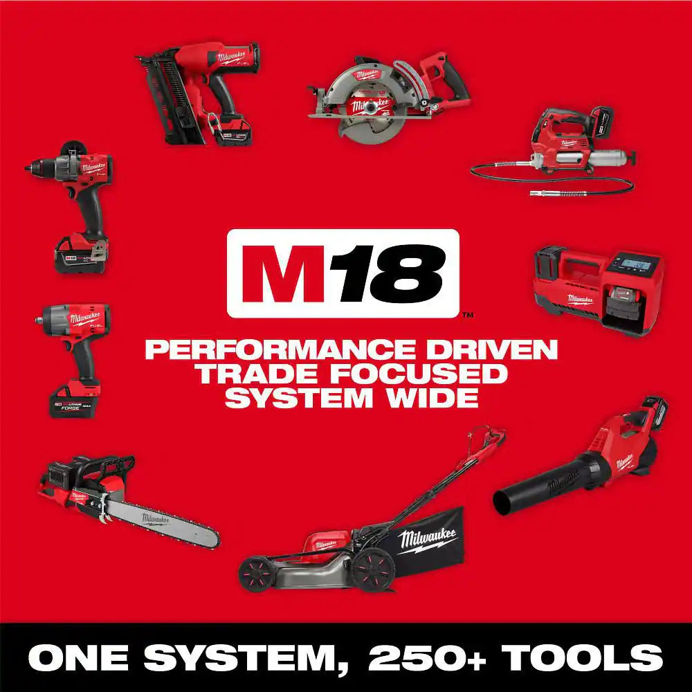 M18 FUEL 10 In. 18V Lithium-Ion Brushless Electric Cordless Telescoping Pole Saw W/16 In. Chainsaw Kit (2-Tool)