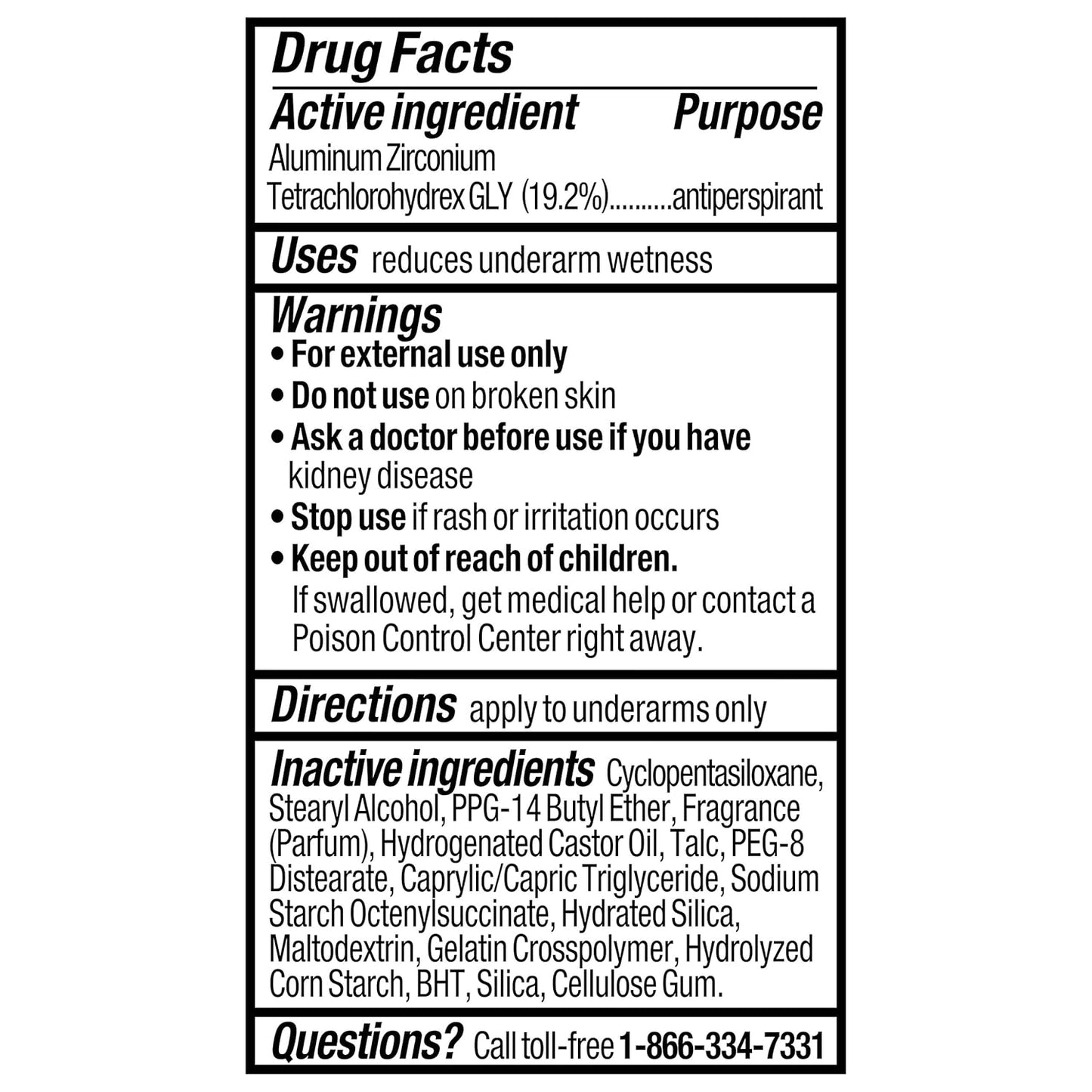 Motionsense Antiperspirant, Extreme 2.7 Oz (Pack of 2)