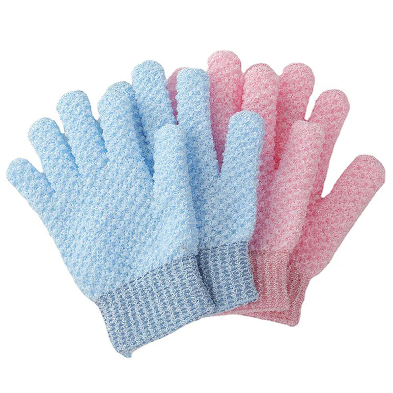 1PC Shower Scrub Gloves Bath for Peeling Exfoliating Gloves Massage for Body Scrub Sponge Wash Skin Moisturizing SPA Mitt