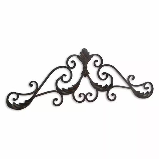 Victoria 31.5 in Brown Curved Rustic Hanging Wall Decor