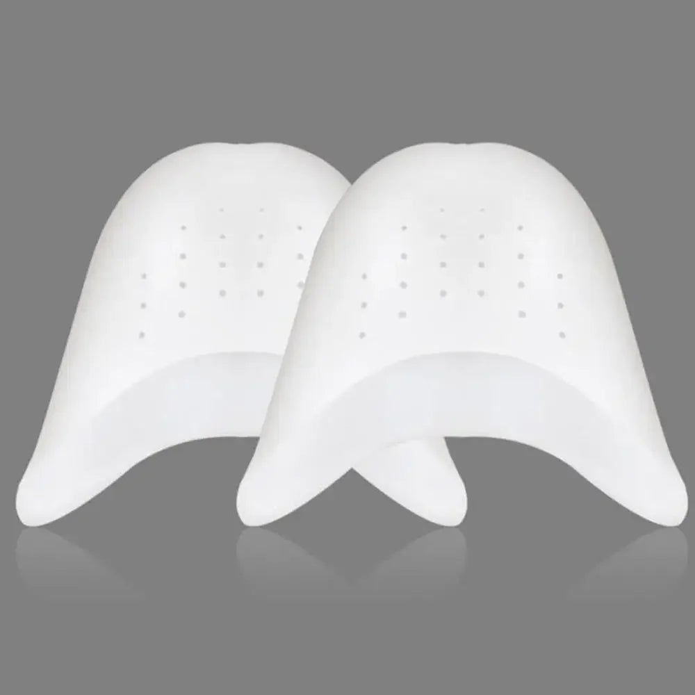 1Pairs Silicone Gel Toe Cover Professional Ballet Pointe Dance Shoe Pads Forefoot Pad Toe Protector Elastic Knitted Toe Cover