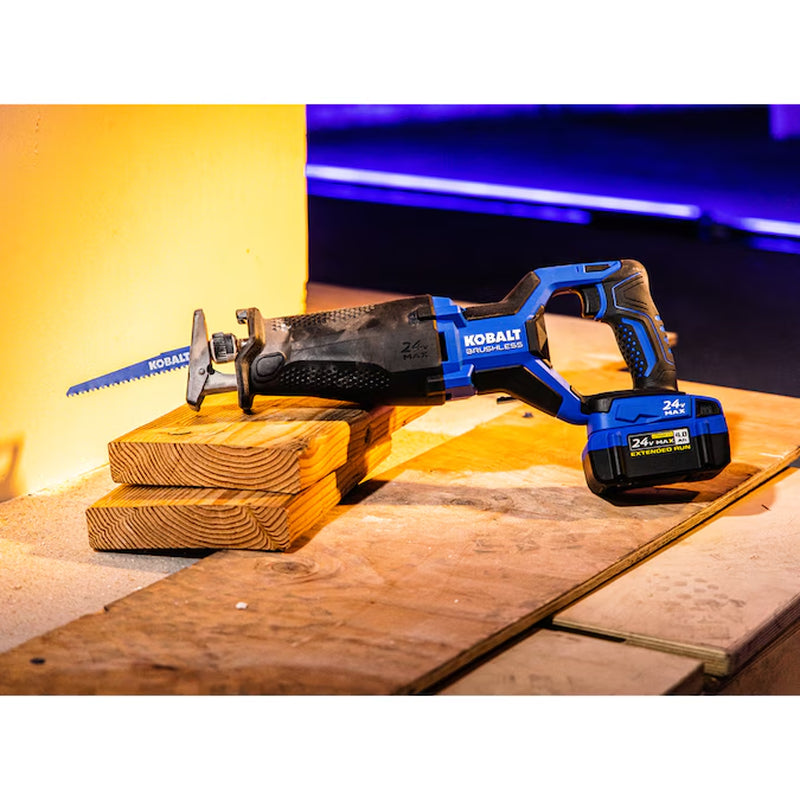 24-Volt Variable Speed Brushless Cordless Reciprocating Saw
