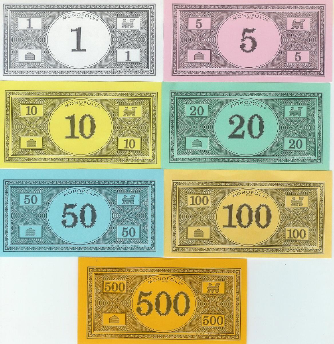 Monopoly Money Refill Pack