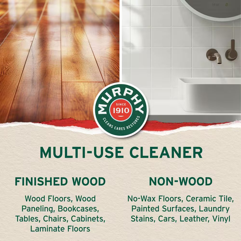 22 Oz. Orange Hardwood Floor Cleaner and Multi Purpose Cleaner Spray