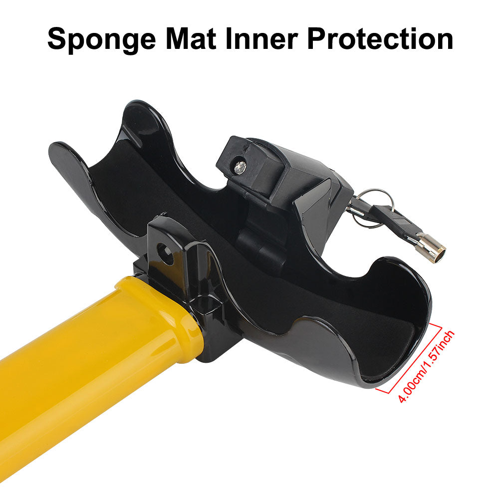 Car Accessories With Keys Security Car Locks Automobile Steering Lock Protection T-Locks Anti-Theft Car Steering Wheel Lock