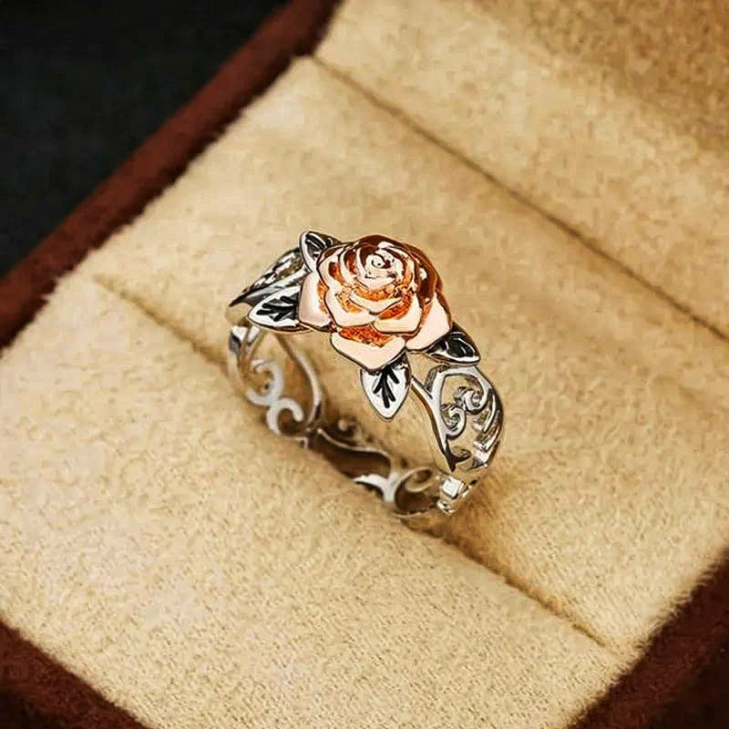 🌹Floral Ring Collection🌹 4 Rings for $69.69 (Special Offer)”