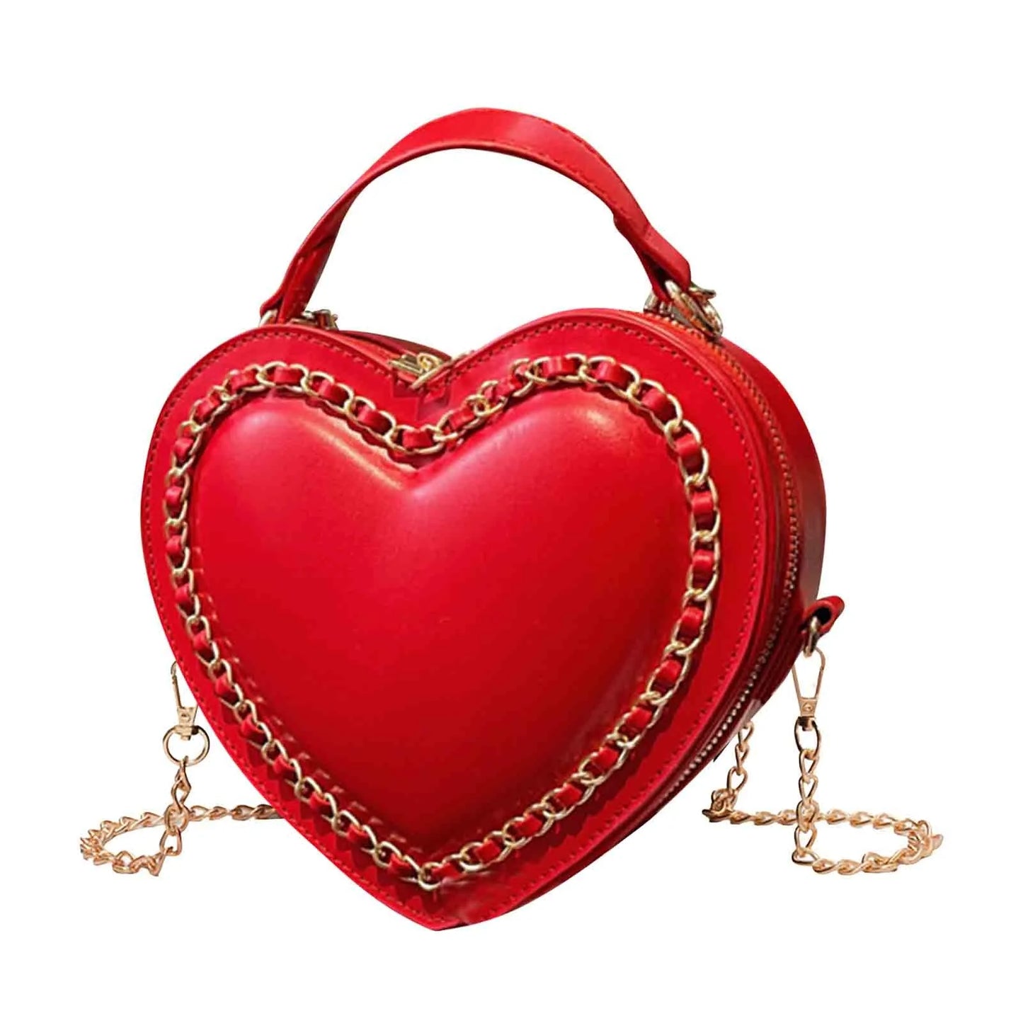 Deals Cute Heart Bag, Women Crossbody Handbag Purse, Heart Shape Shoulder Handbag, Small Satchel Crossbody Evening Purse Bag, Valentine'S Day Gift for Her