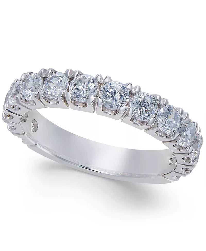 Diamond Band Ring (1-1/2 Ct. T.W.) 14K White Gold