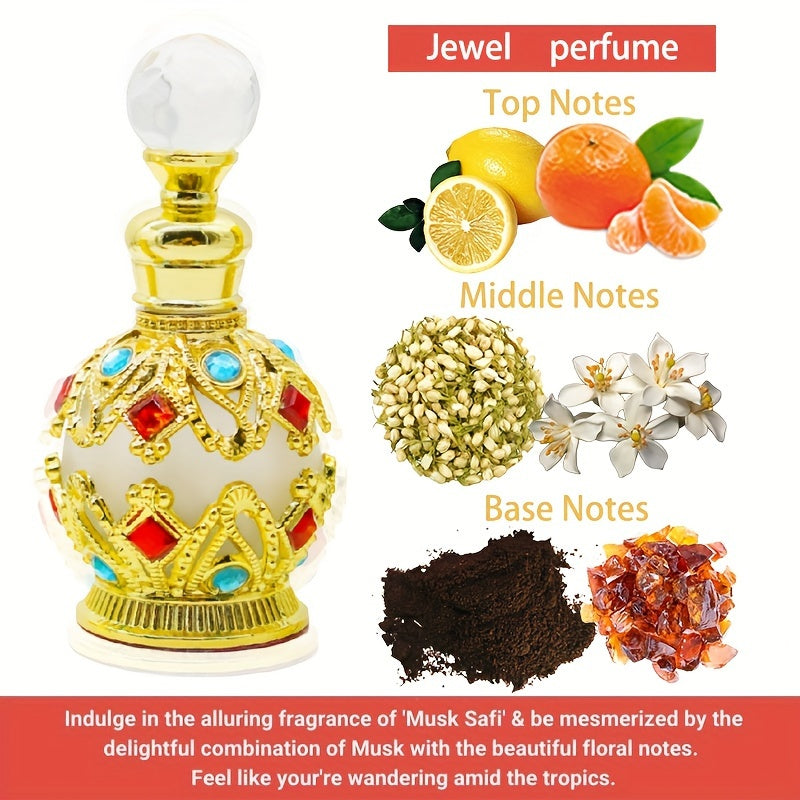 Floral Scented Perfume - Long-Lasting, Refreshing, Perfect for Daily Wear, Gentle on Skin, and Cruelty-Free!