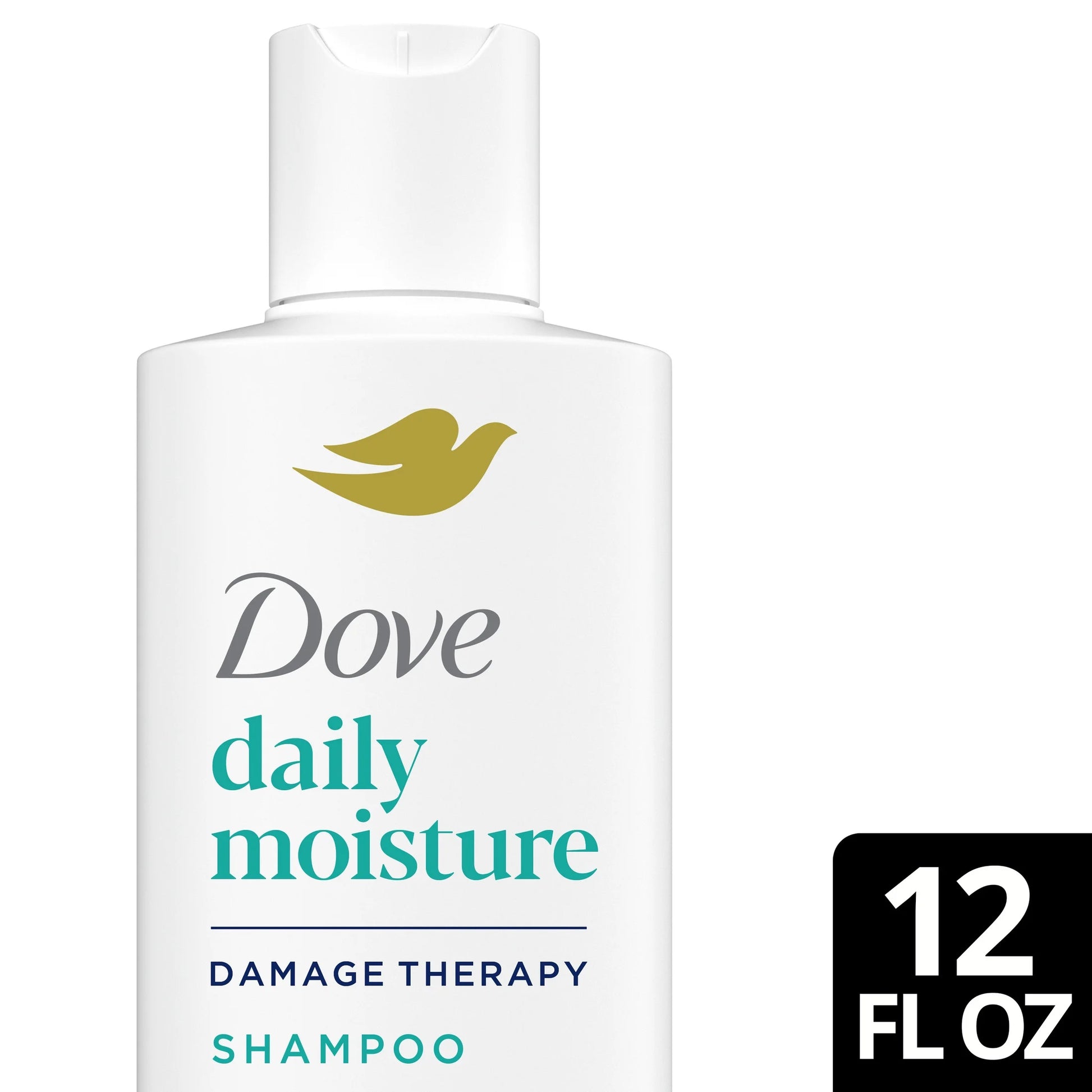Damage Therapy Shampoo Daily Moisture with Bio-Protein Care Technology & Hyaluronic Serum, 12 Oz
