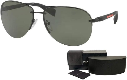 PS56MS Aviator Sunglasses for Men for Women+ BUNDLE with Designer Iwear Eyewear Kit