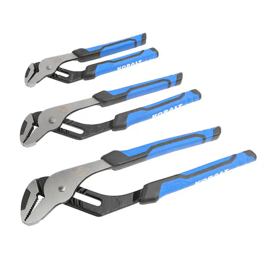 Tongue and Groove Plier Set 3 -Piece