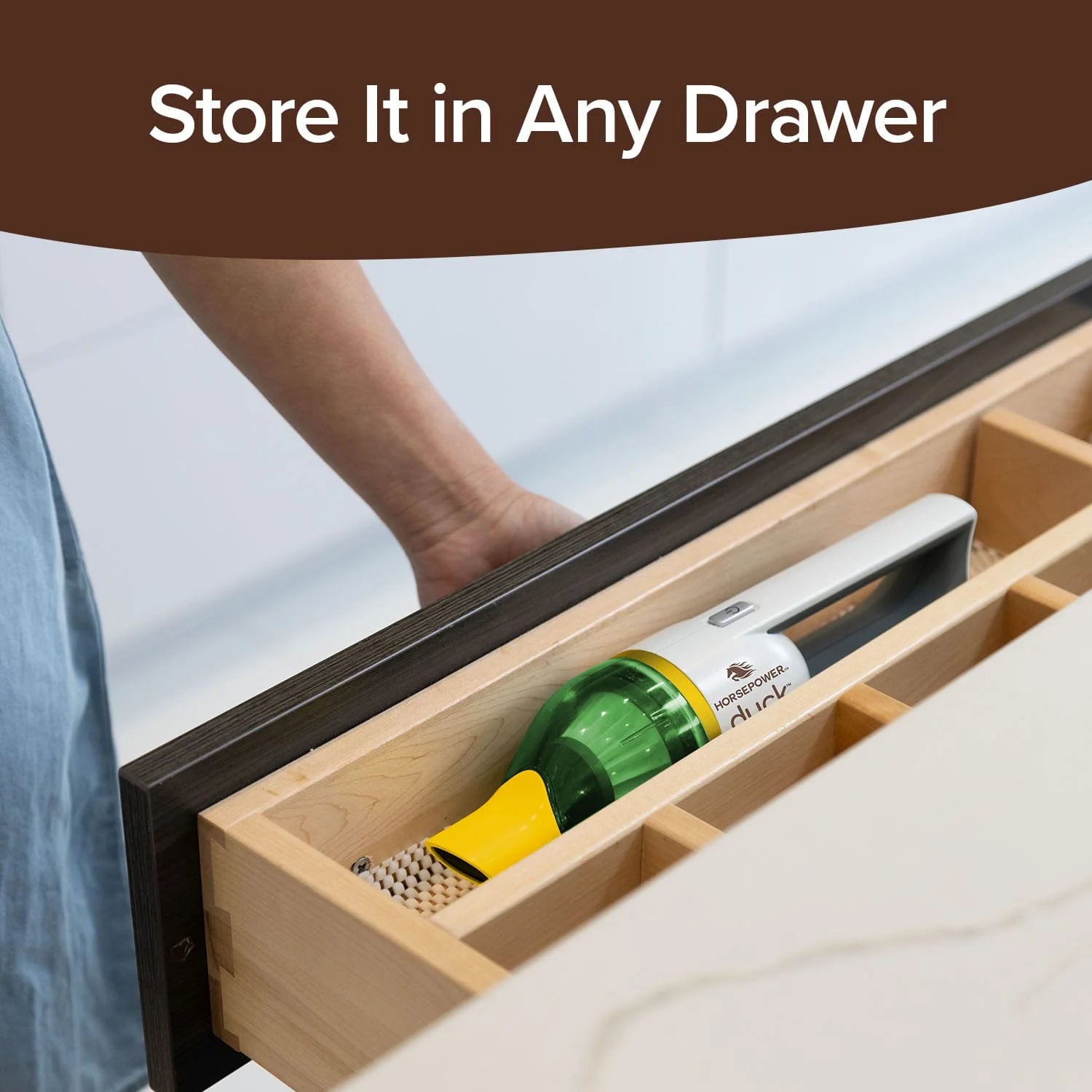 Duck Gold Vacuum Cleaner with Upgraded Battery, As-Seen-On-Tv