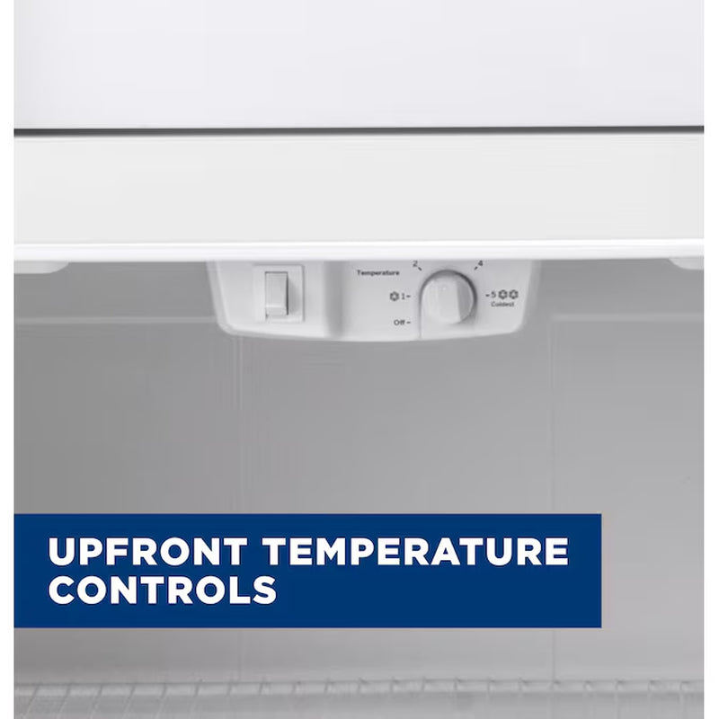 17.5-Cu Ft Standard-Depth 28-In Wide Top-Freezer Refrirator ( Stainless Steel )