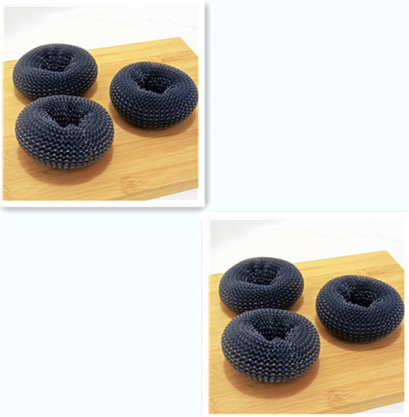 Kitchen Soap Dispensing Palm Brush Cleaner Push-Type Brush Kitchen Detergent Tools
