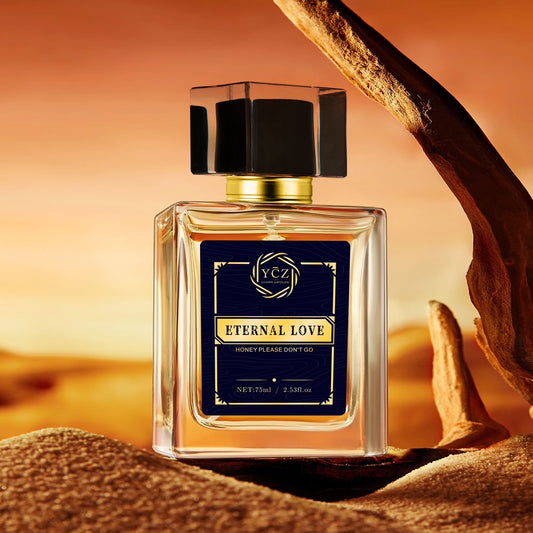 Carnival Perfume Men - Eternal Love Perfume 2.6Oz(75Ml). Carnival Cologne for Men. Spicy Wood Lasting Vanilla Fragrance-Ideal Men Perfumes for Special Occasions Daily Elegance