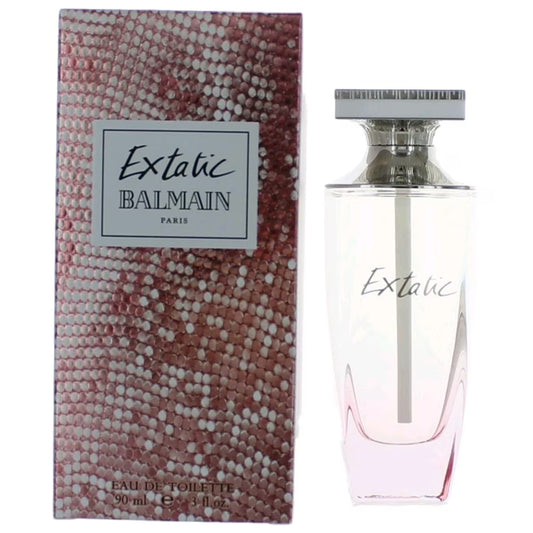 Extatic Balmain Eau De Toilette Spray for Women 3 Oz