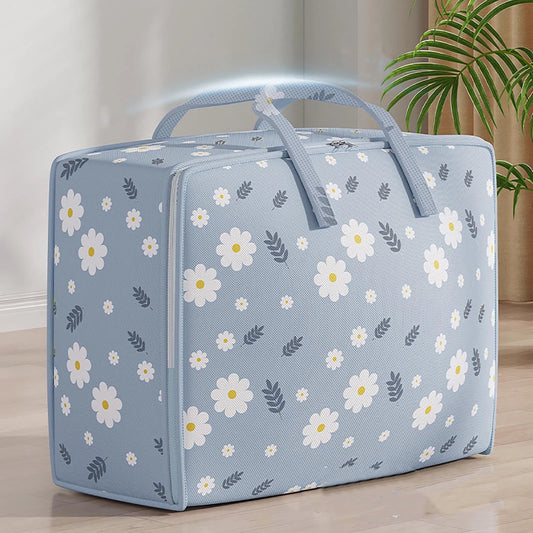 ,Organization and Storage,Storage Bins with Lids Oversized Clothes Quilts Storage Bag Wardrobe Sorting Storage Box Portable Storage Bag Zipper Cup Storage Bag