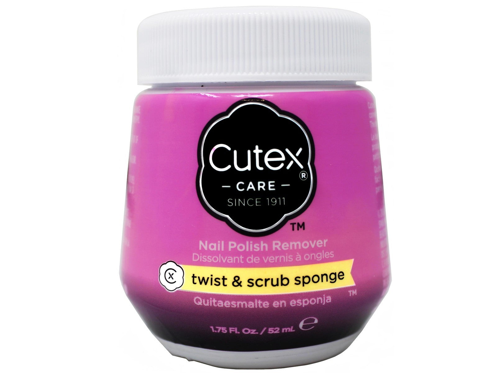 Nail Polish Remover Twist & Scrub Sponge 1.75 Oz