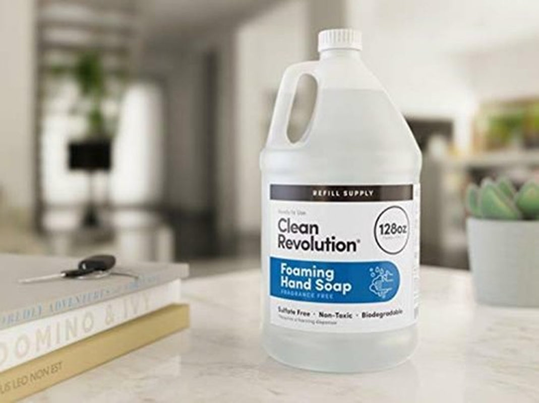 Clean Revolution Foaming Hand Soap Refill Supply Assorted Scent Names
