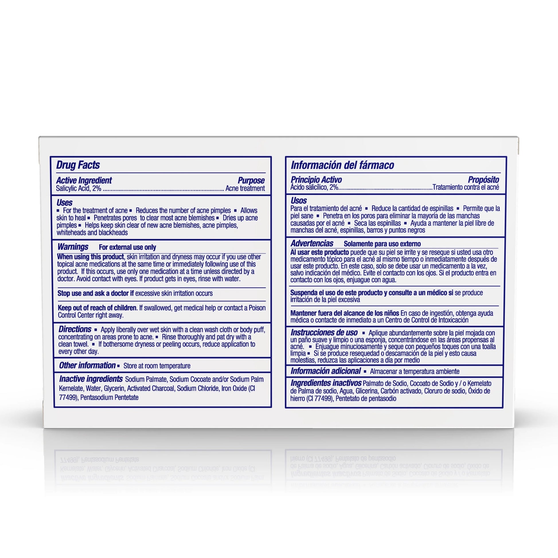 Cleansing Bar Charcoal Face Wash Black Soap