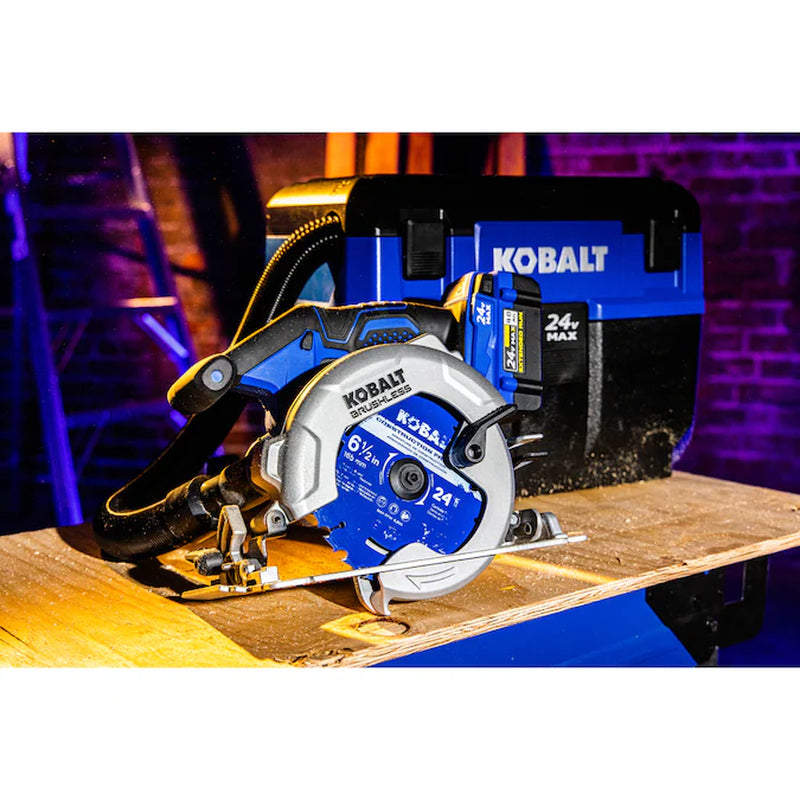 24-Volt 6-1/2-In Brushless Cordless Circular Saw (Battery Not Included and Charger Not Included)