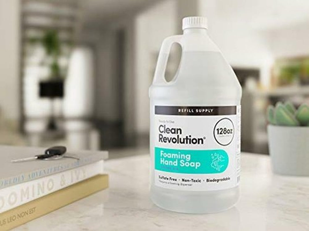 Clean Revolution Foaming Hand Soap Refill Supply Assorted Scent Names