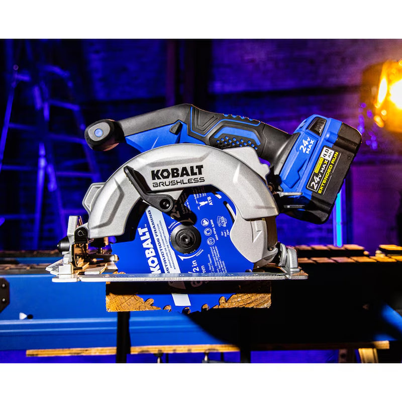 24-Volt 6-1/2-In Brushless Cordless Circular Saw (Battery Not Included and Charger Not Included)