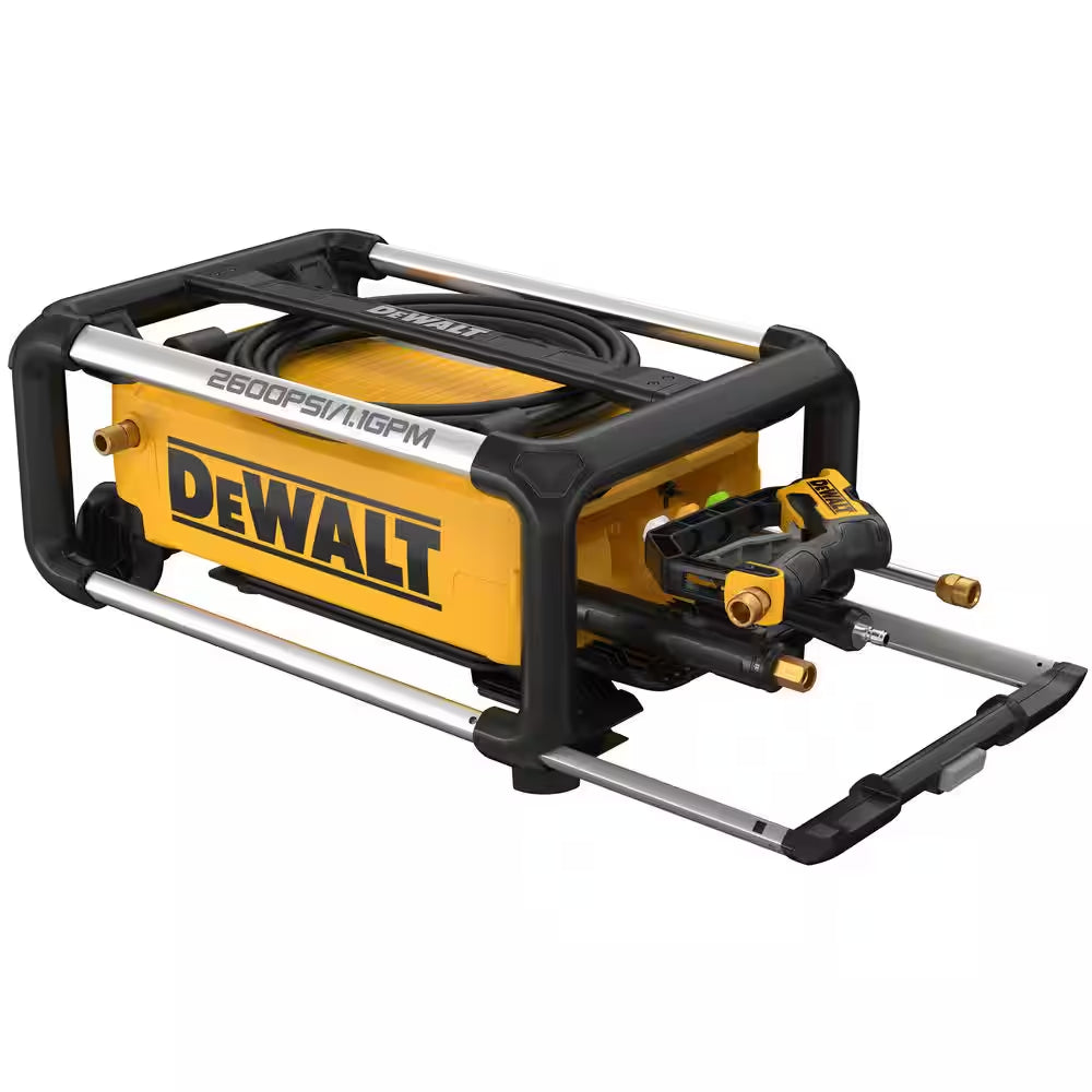 2600 PSI 1.1 GPM 15 Amp Cold Water Electric Pressure Washer with Internal Equipment Storage