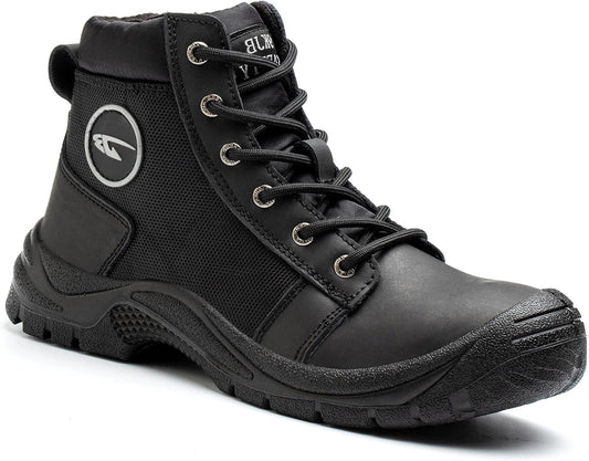 Work Safety Boots Steel Toe Puncture-Resistant Industrial Construction Sneaker