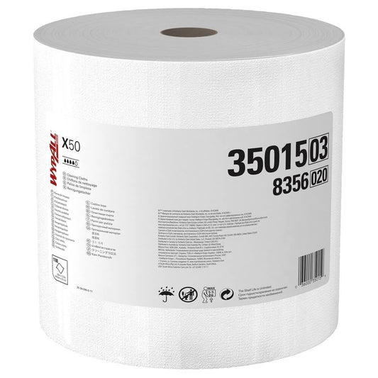 Wypall General Clean X50 Jumbo Roll Paper Towels 100 Sheets Durable Wipes