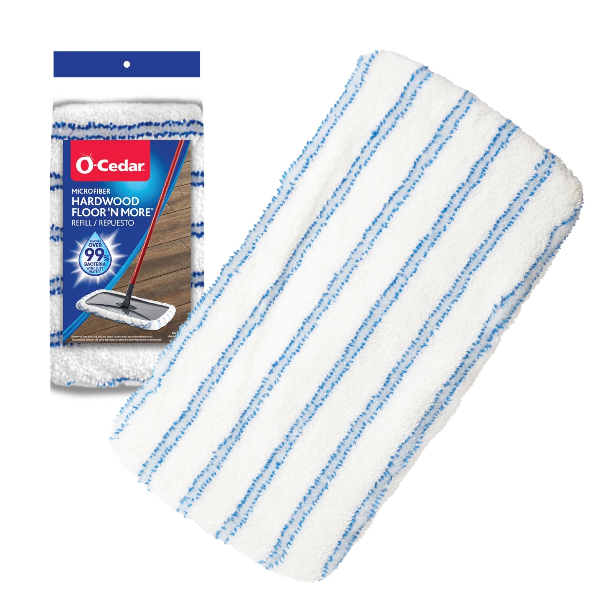 Commercial, Mop Head Replacement, Microfiber, White, 151198