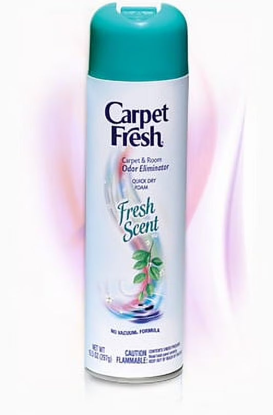 Quick Dry Foam Spray with Fresh Scent Fragrance, 10 Oz