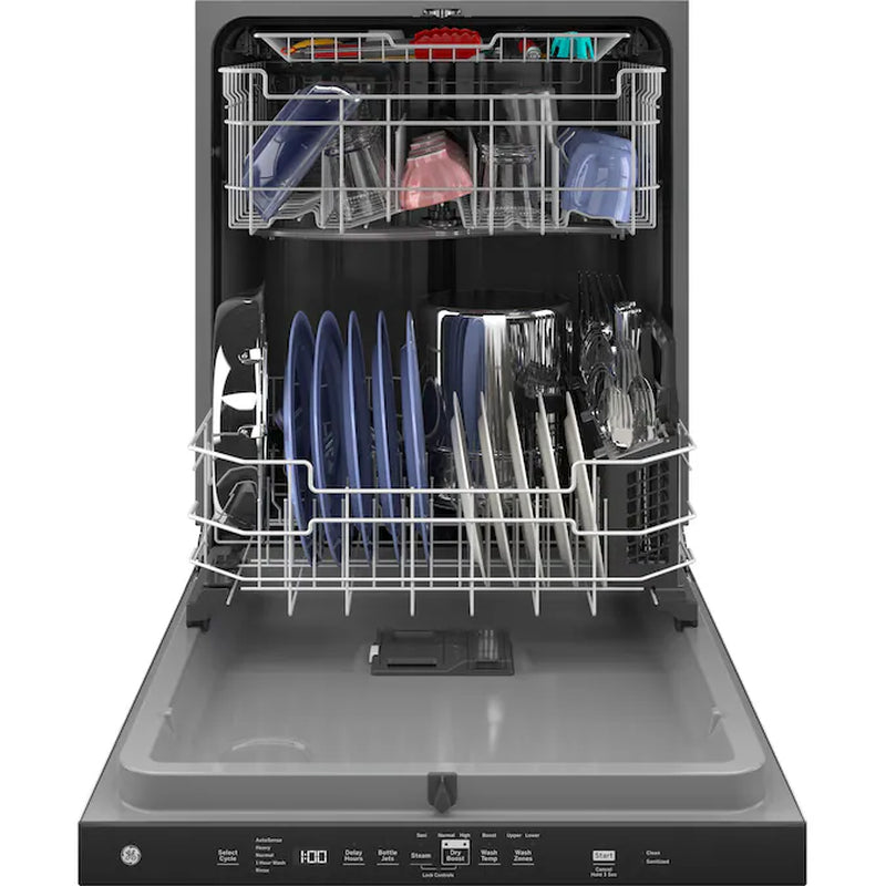 24-In Top Control Built-In Dishwasher ( White ) with Third Rack, Dry Boost , 50-Decibel
