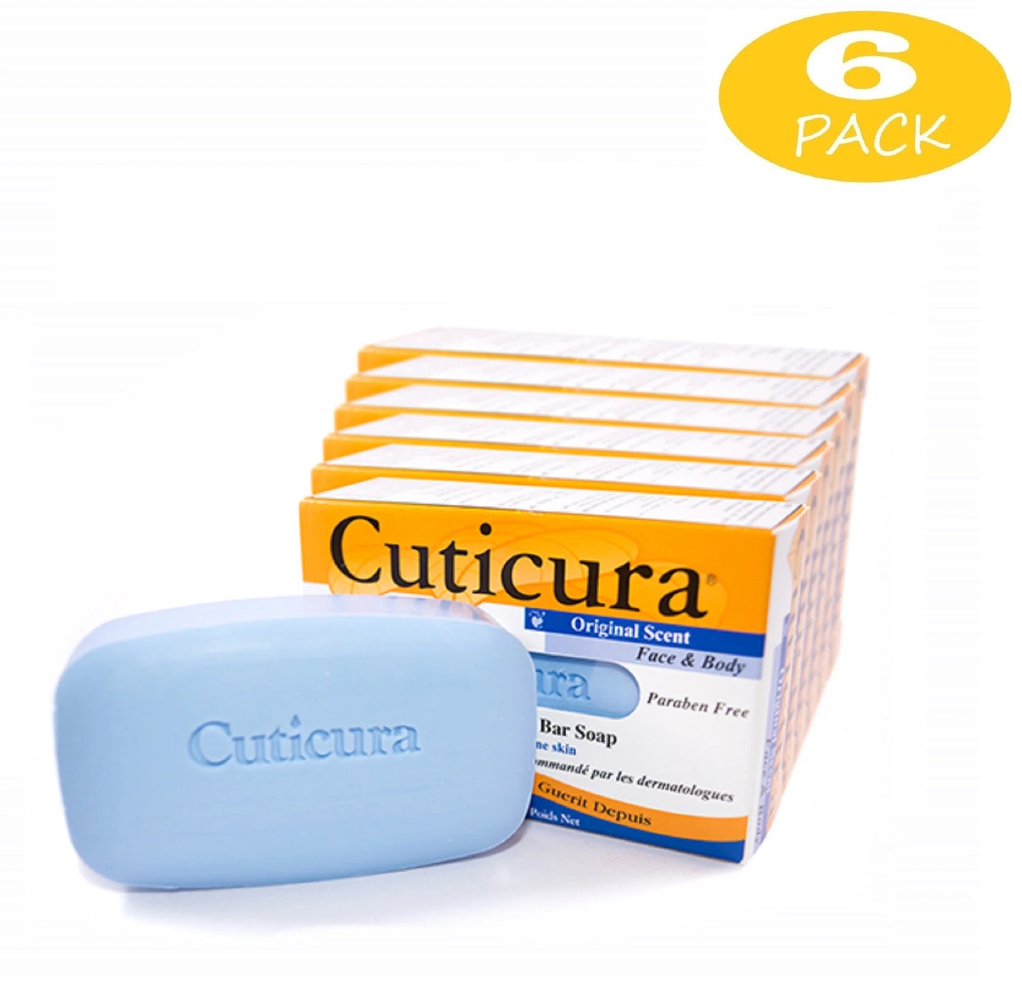 Deep Cleansing Original Scent 5.25Oz Bar Soap- 6 Pack