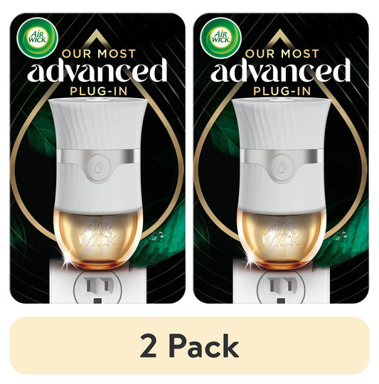 (2 Pack)  Advanced Plug-In Scented Oil Air Freshener Warmer Device, 1 Count