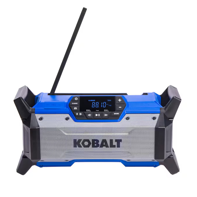 24-Volt Water Resistant Cordless Bluetooth Jobsite Radio