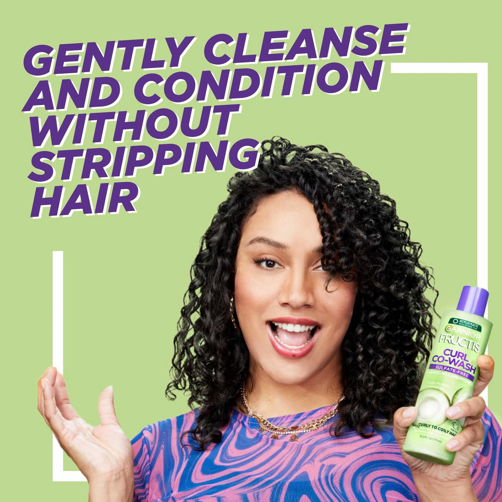 Fructis Sulfate Free Conditioner with Coconut Oil, 12.1 Fl Oz