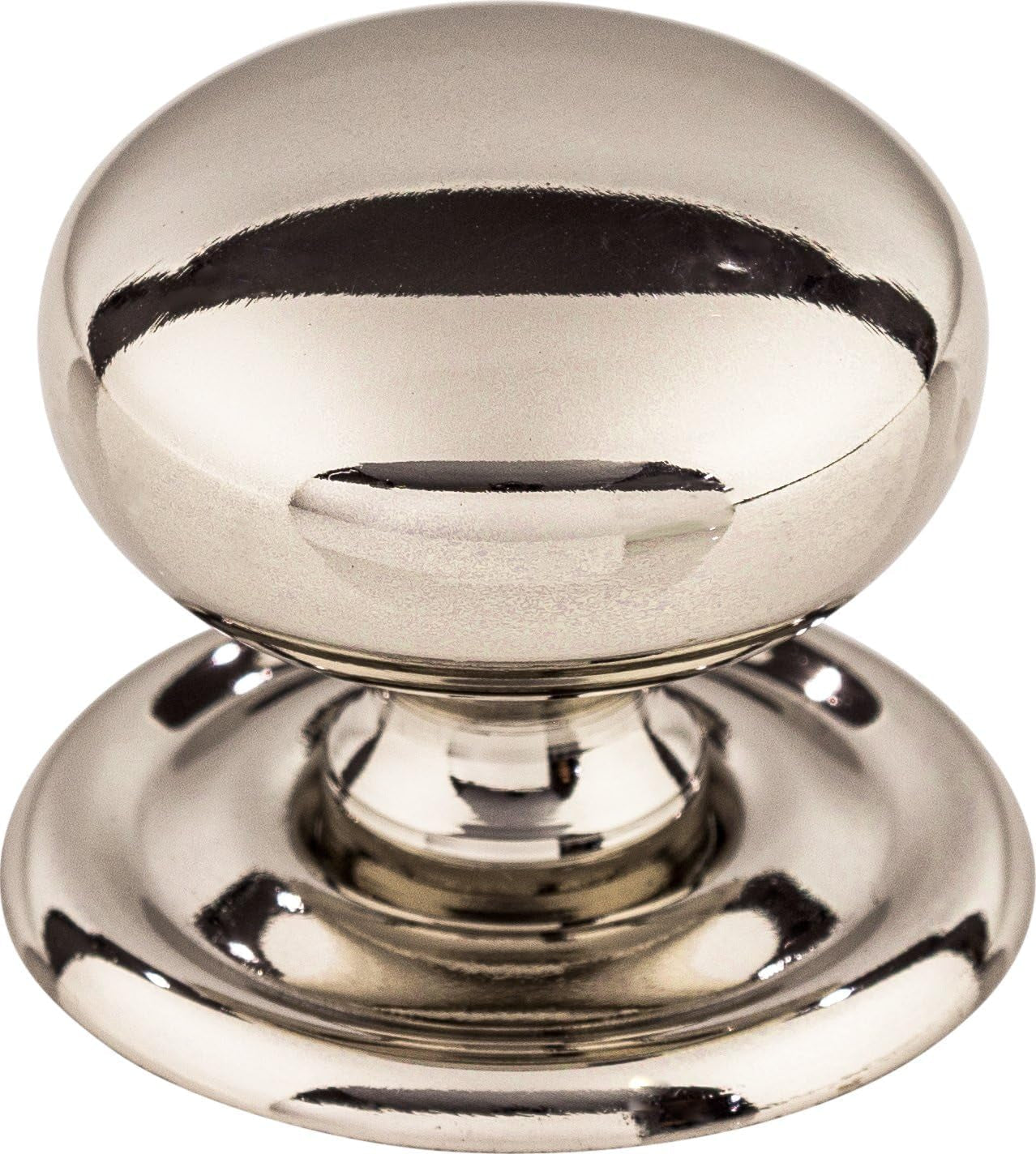M1315 Victoria Knob W/Back Plate Nickel