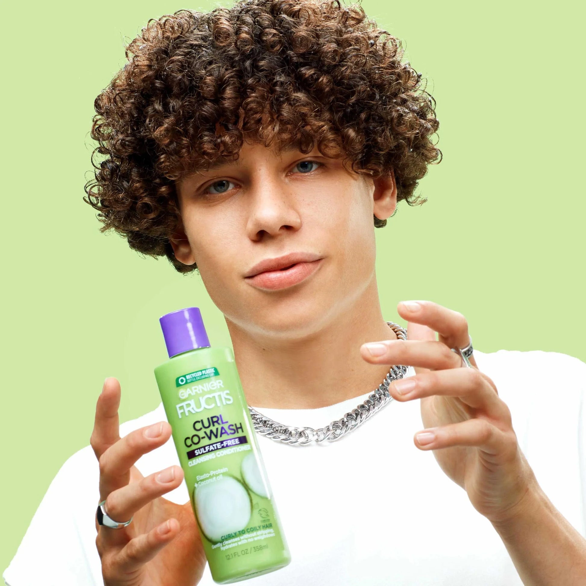 Fructis Sulfate Free Conditioner with Coconut Oil, 12.1 Fl Oz