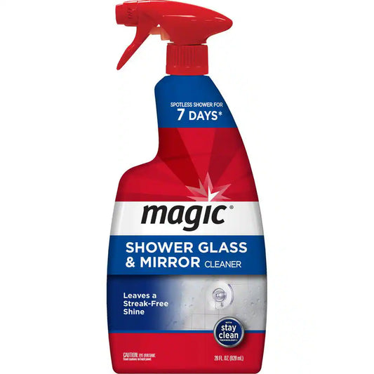28 Oz. Glass Cleaner Spray for Shower and Mirror