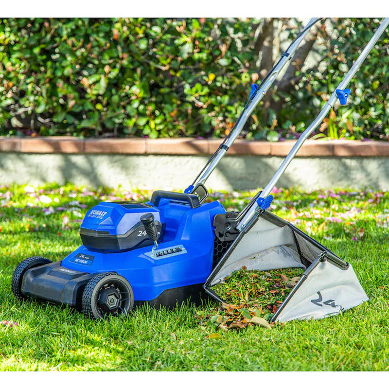 24-Volt, 16-In Push Battery Walk Mower with (Battery and Charger Not Included)