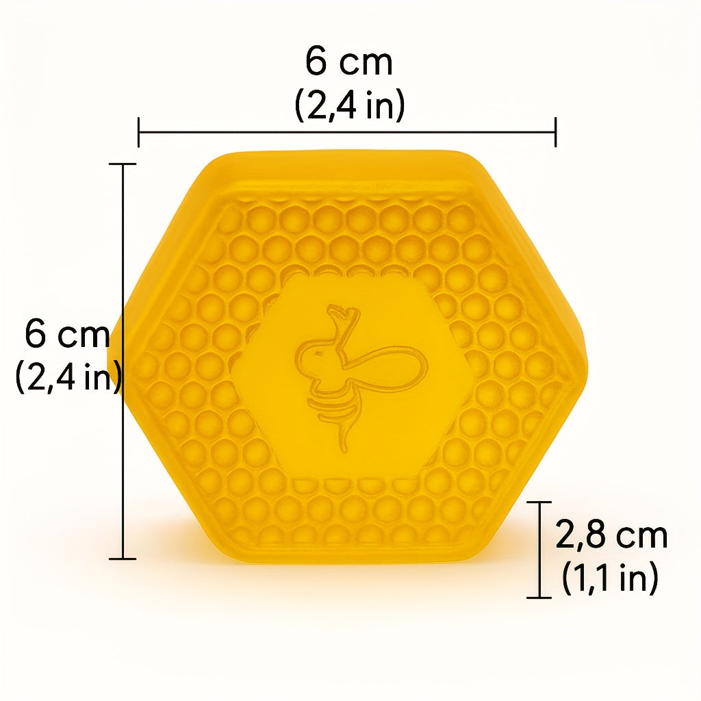 [Honey Soap Base] Pure Light Beige-Enhancing Honey Melt and Pour Soap Base | Easy to Use Glycerin Soap Base for Soap Making Honey Soap Bar
