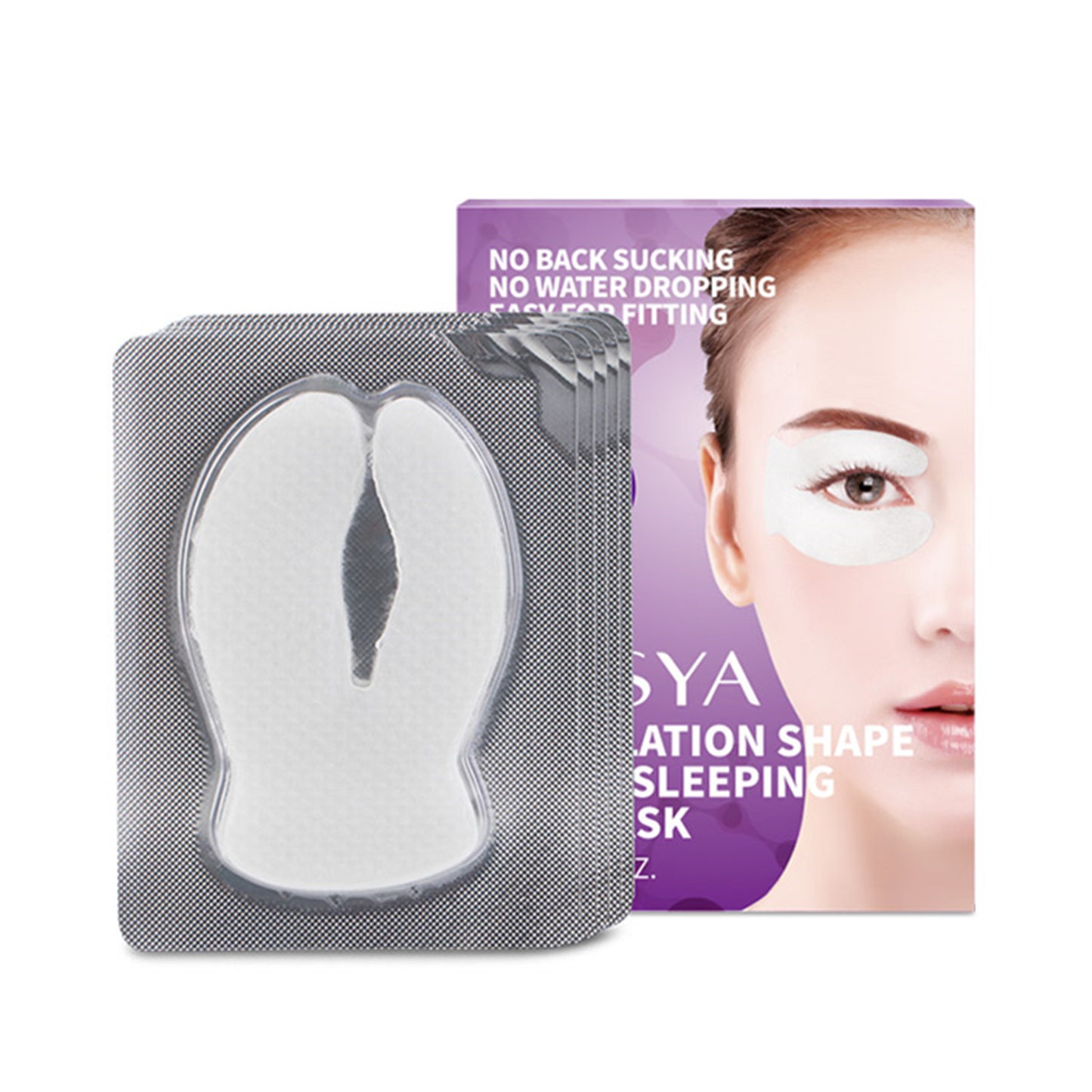Professional Circulating Eye Mask - 5 pairs, Moisturizing and Firm, Suitable for a Variety of Light Beige Types, Containing Niacinamide and Hyaluronic Acid, Moisturizing Eye Light Beige, Eye Care, Make Light Beige Smooth and Tenderizing.