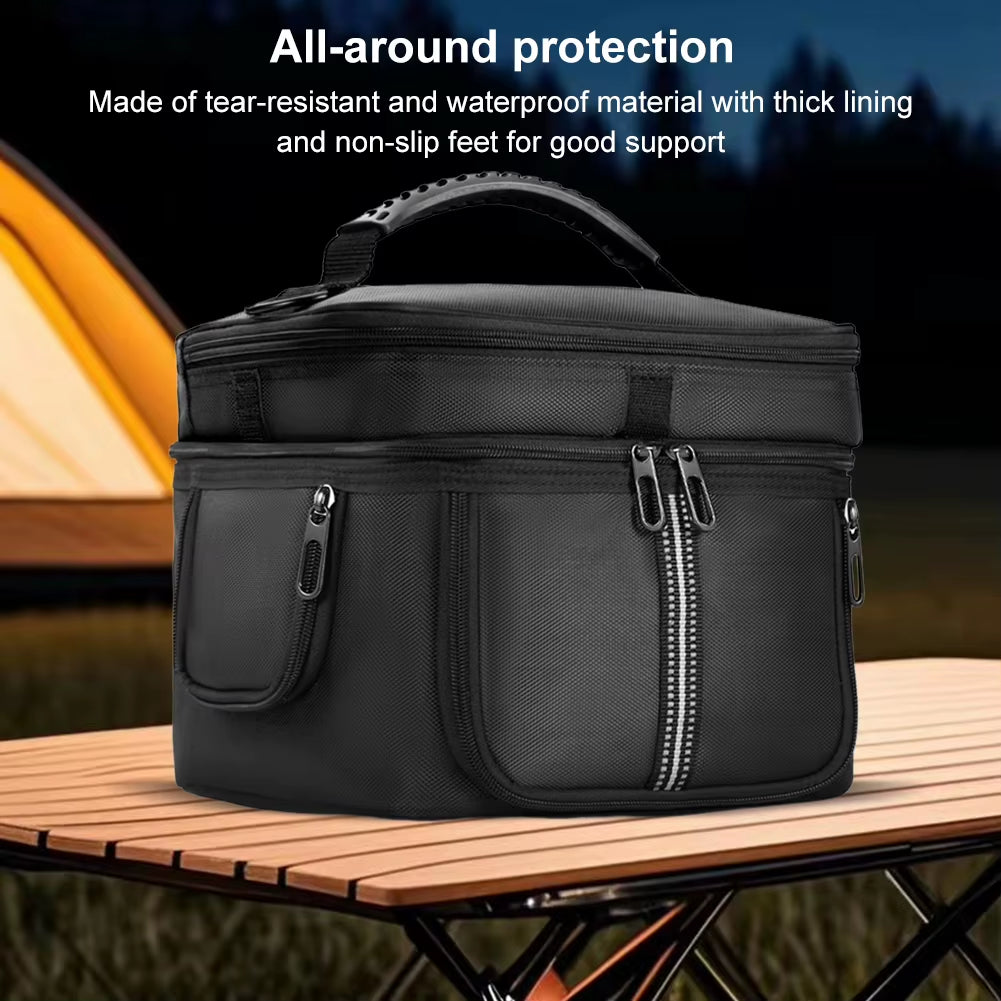 Carrying Case Portable Power Station Bag Anti-Drop Storage Case Travel Storage Bag for Ef Ecoflow Portable Power Station River 3